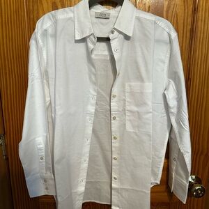 AYR White Deep End Button Down